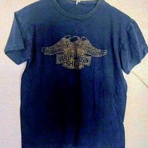 Harley-Davidson Blue Graphic T-Shirt
